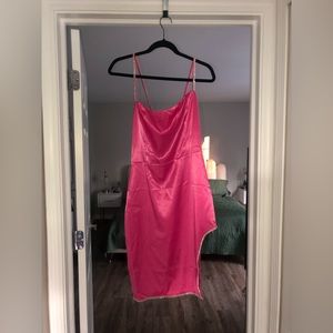 Mini Satin Dress